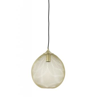 Light & Living Hanglamp Moroc Goud