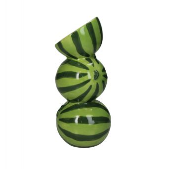 Vaas Watermelon Groen - 22 cm hoog