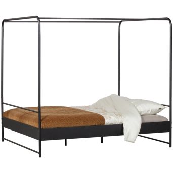vtwonen Bed Bunk Zwart - 206x190x165 cm