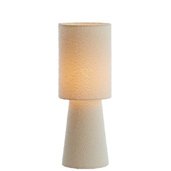 Light & Living Tafellamp Micky Crème - E27 - 58 cm hoog