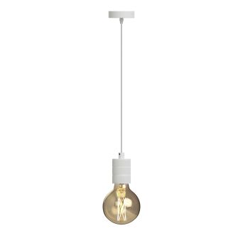 Calex Hanglamp Retro Wit - E27 - 150 cm hoog