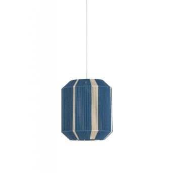 Light & Living Hanglamp Kozana Blauw - E27 - Ø 36 cm