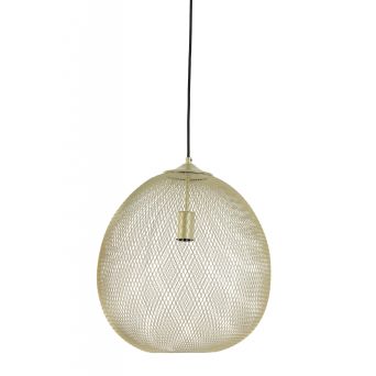 Light & Living Hanglamp Moroc Goud - E27 - Ø 45 cm