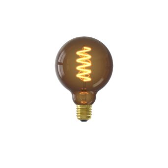 Calex Lichtbron E27 Globelamp Bruin