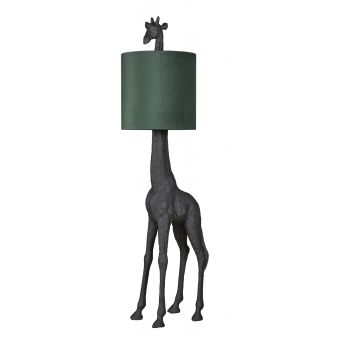 Vloerlamp Giraffe Zwart
