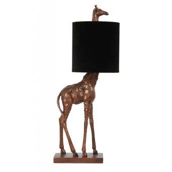 Light & Living Tafellamp Giraffe Koper