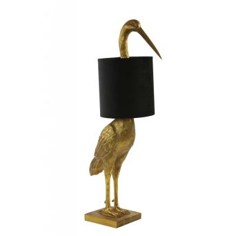 Light & Living Tafellamp Kraanvogel Goud