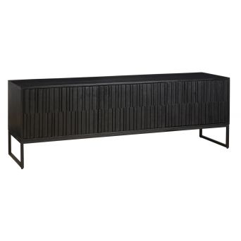 TV-meubel Vigo Zwart - 180x60x45 cm