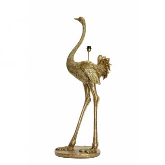 Lampvoet Ostrich Goud