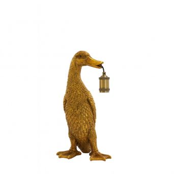 Tafellamp Duck Goud
