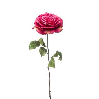 Kunstbloem Rose Spray Roze - 57 cm