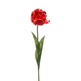 Kunstbloem Tulip Spray Oranje - 66 cm