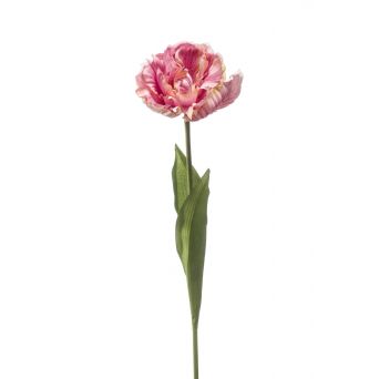 Kunstbloem Tulip Spray Roze - 66 cm