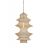 Light & Living Hanglamp Nakisha Naturel - E27 - 82 cm hoog