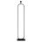 Light & Living Lampenvoet Jamiri Zwart - E27 - 142 cm hoog
