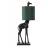 Light & Living Tafellamp Giraffe Zwart