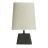 Light & Living Tafellamp Kardan Zwart - E27- 43 cm hoog